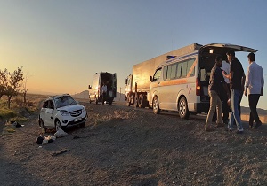 حادثه رانندگی در جاده سبزوار- شاهرود یک کشته بر جای گذاشت