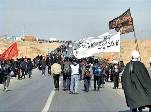 میزبانی دانشگاه آزاد نیشابور از دانشجویان زائر کشور