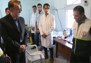 ۷۵۰۰ زائر در موکب درمانی قرارگاه اربعین قم خدمات رسانی درمانی صورت گرفت