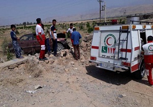 امدادرسانی هلال احمر سمنان به ۱۲۱ حادثه‌دیده