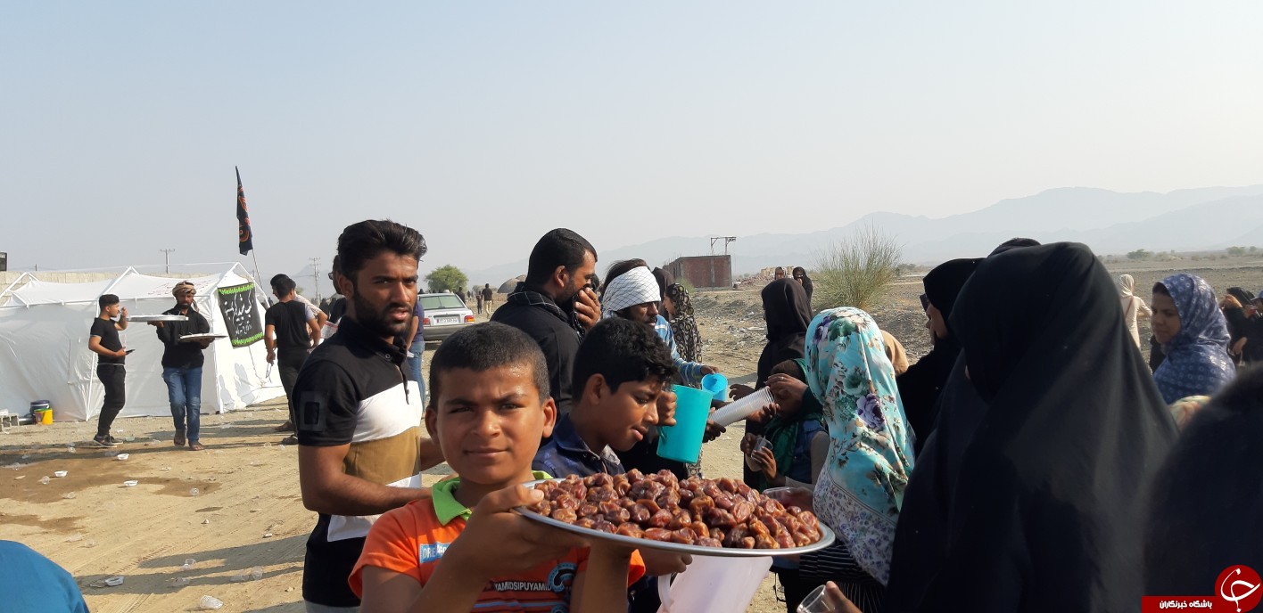 یک روز با موکب داران پیاده روی جاماندگان اربعین در منوجان