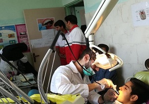 ارائه خدمات پزشکی و دندانپزشکی به زائران در مرز چذابه