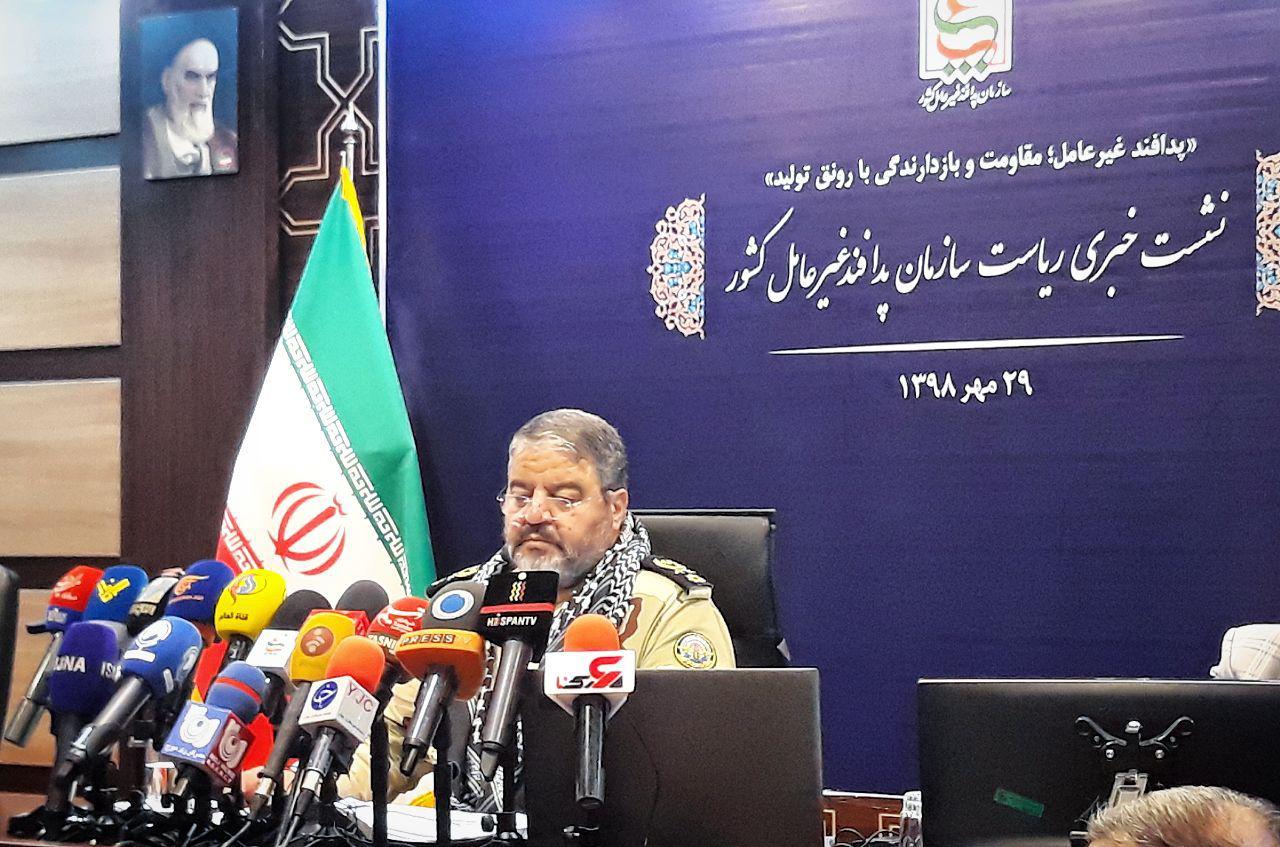 &zwnj;برگزاری پنج رزمایش پدافندی در حوزه&zwnj;های مختلف توسط سازمان پدافند غیرعامل در سال گذشته