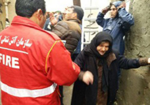 نجات ۴ نفر با تلاش آتش نشانان همدانی