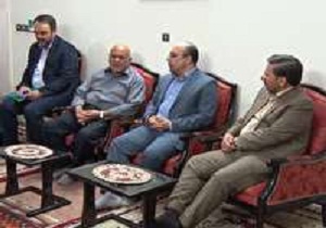 دیدار استاندار سمنان با دو نفر از جانبازان دفاع مقدس
