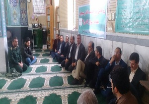 برگزاری میز خدمت در گرمسار