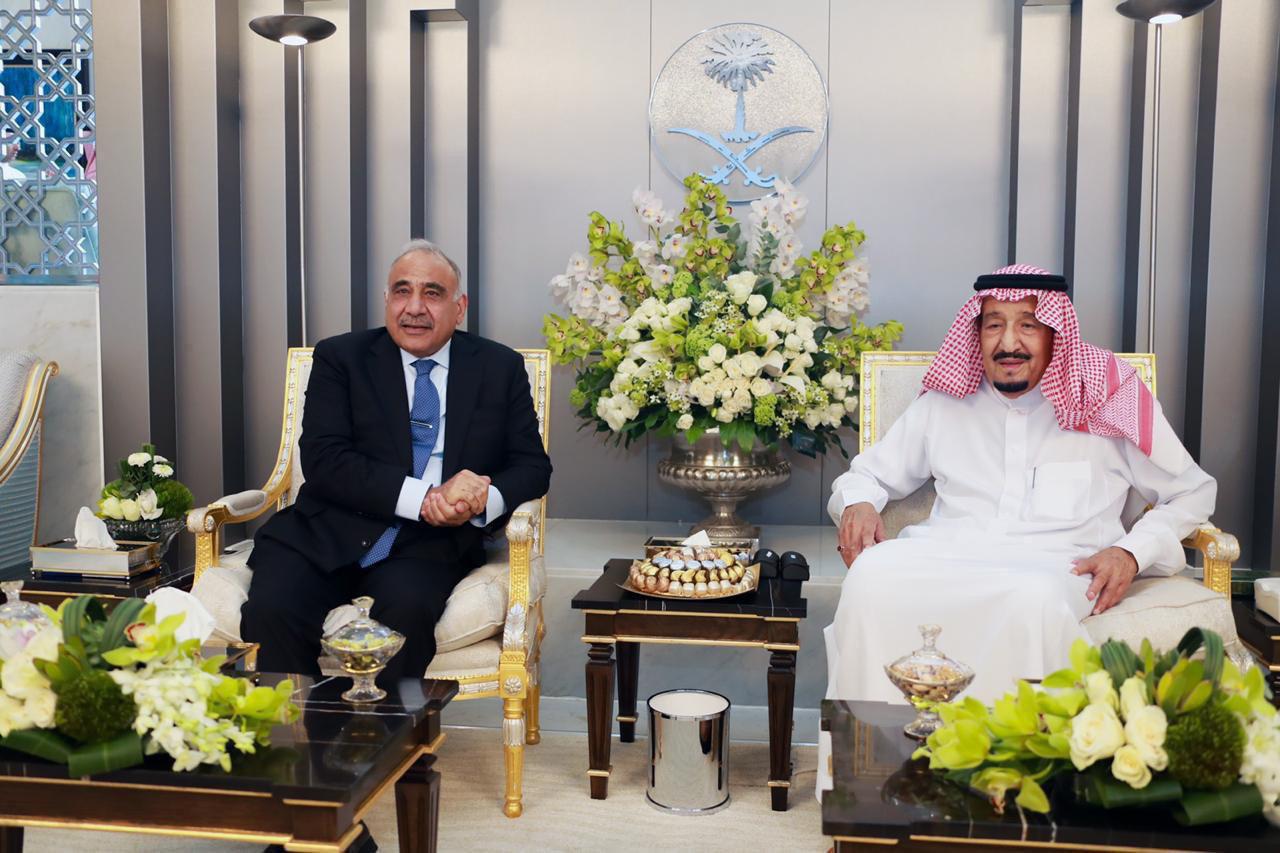 دیدار نخست&zwnj;وزیر عراق با پادشاه عربستان