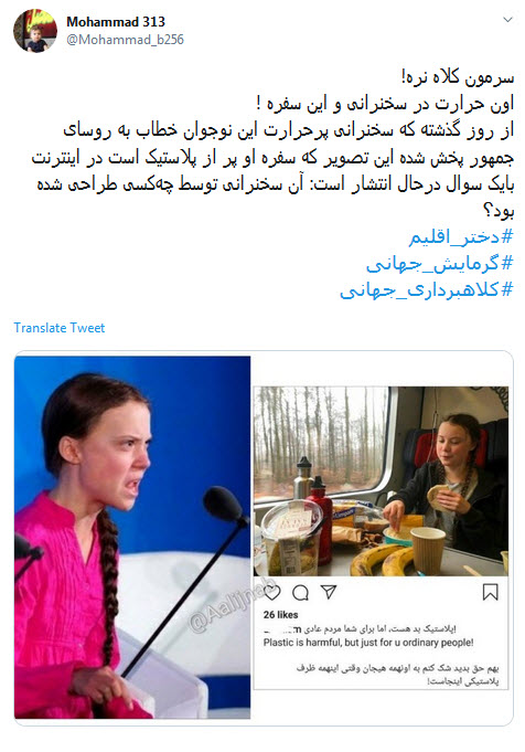عروسک گردانان پرده نشین نمایش دختر ۱۶ ساله در سازمان ملل به دنبال چه هستند؟! / سکوت در برابر کشتار کودکان یمنی و اشک تمساح برای محیط زیست +تصاویر