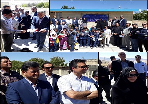 افتتاح مدرسه روستای رنگرزان بخش زاغه شهرستان خرم آباد