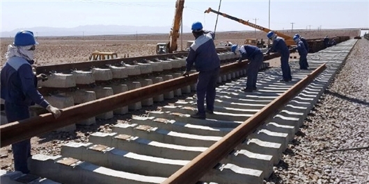 پیشرفت ۴۰ درصدی پروژه ریلی چابهار_زاهدان با سرمایه‌گذاری ۱۵۰۰ میلیارد تومانی