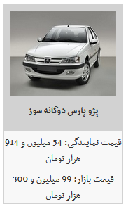 ثبات قیمت محصولات ایران خودرو/ دنا به ۱۰۷ میلیون تومان رسید