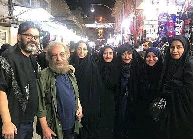 حضور بازیگران در مراسم اربعین حسینی