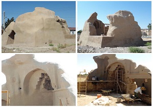 گنبد خشتی دامغان مرمت شد
