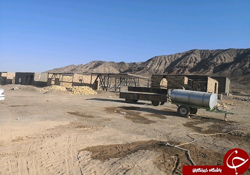کلنگ احداث واحد مسکونی مددجویان کمیته امداد نهبندان