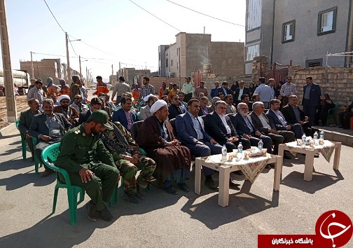 کلنگ احداث واحد مسکونی مددجویان کمیته امداد نهبندان