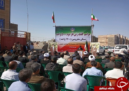 کلنگ احداث واحد مسکونی مددجویان کمیته امداد نهبندان
