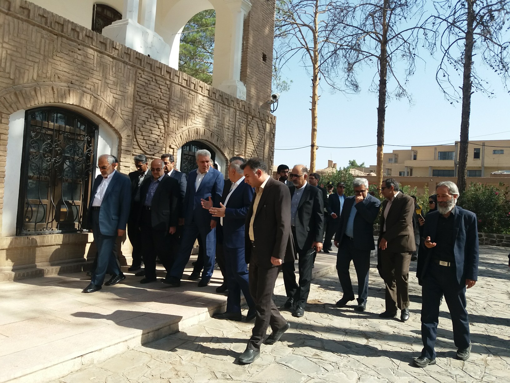 بازدید وزیر میراث فرهنگی، گردشگری و صنایع دستی از باغ موزه هرندی