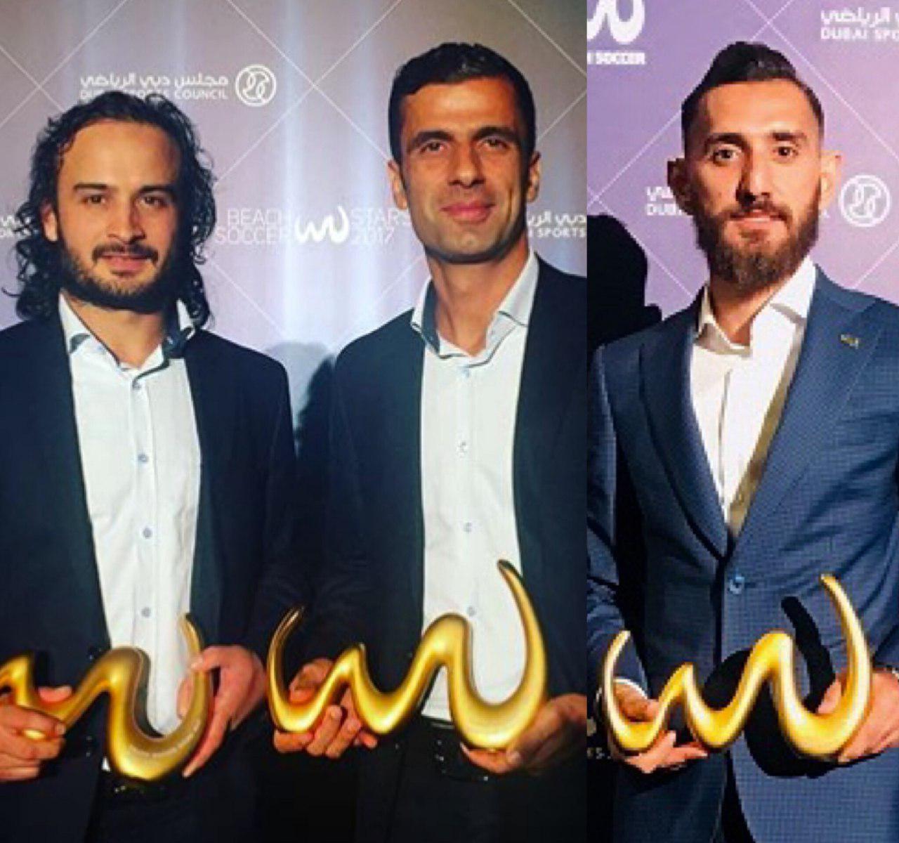 سه ساحلی باز ایران نامزد کسب عنوان برترین بازیکن جهان شدند
