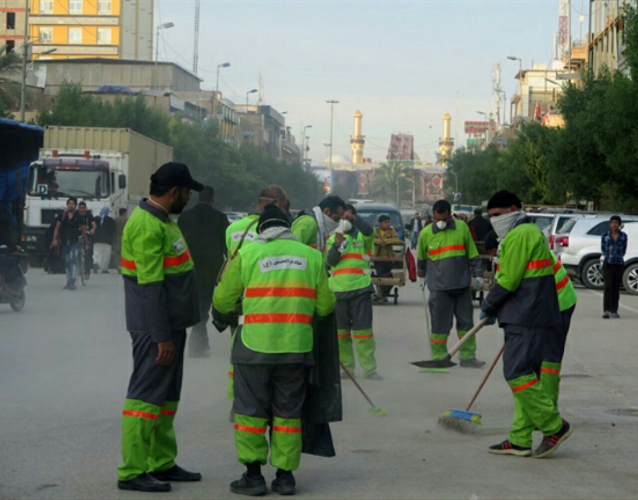 ۱۰۰ پاکبان همدانی در راه کربلا