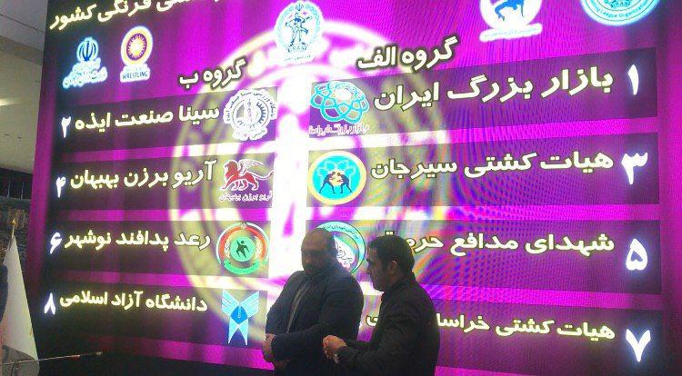 قرعه کشی لیگ برتر کشتی آزاد و فرنگی برگزار شد قرعه کشی لیگ برتر کشتی آزاد و فرنگی برگزار شد