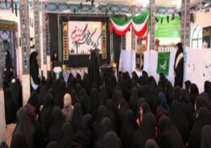حضور ۵۰۰ دانش آموز در اجتماع زینبیون