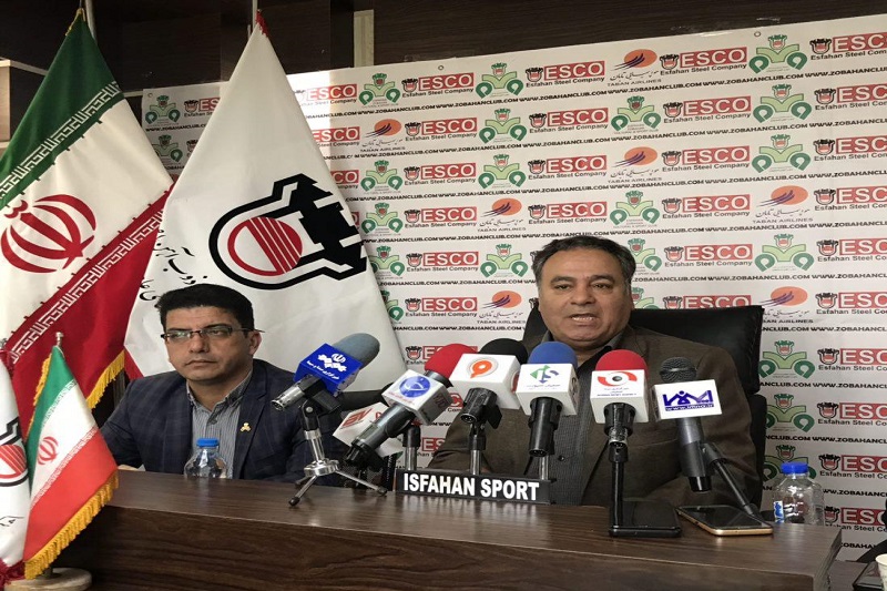 جمشیدی: از عملکرد و نتیجه ذوب آهن راضی هستیم/ حمایت از منصوریان ۳ برابر شده است