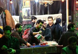 خدمت رسانی ۷۵ ایستگاه صلواتی به زائرین اربعین در همدان
