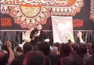 مراسم سوگواری سالار شهیدان در شهرک قدس + فیلم