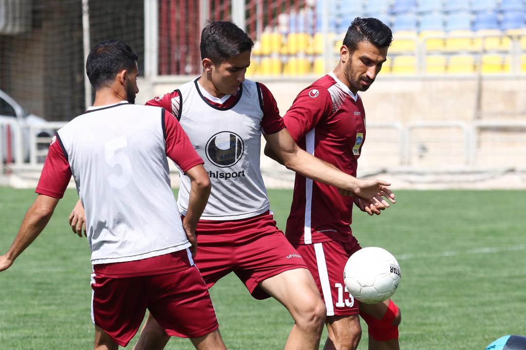تمرینات ویژه سید جلال در تمرین پرسپولیس