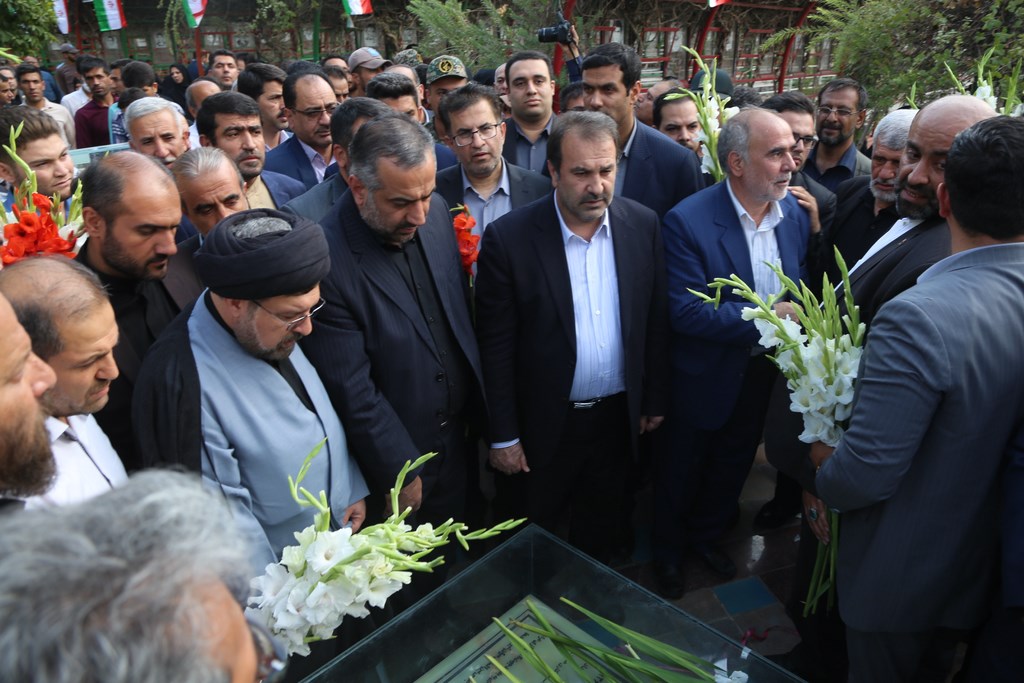 تجدید میثاق مسئولان فارس با آرمان های شهدا