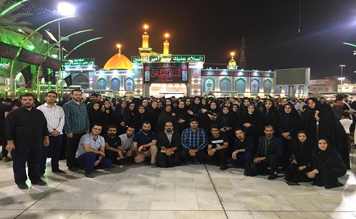 اینجا کلمات به احترام شما تمام قد می ایستند+عکس