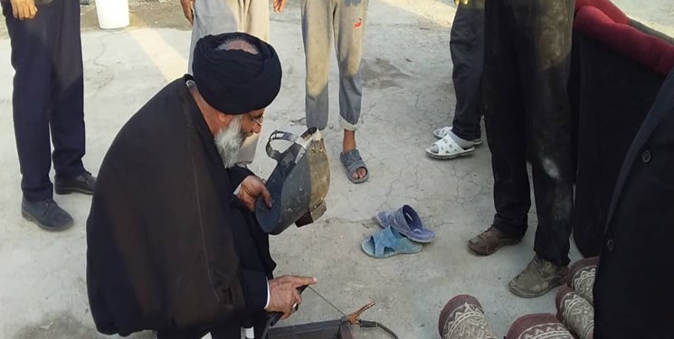 جوشکاری امام جمعه اهواز در مرز شلمچه