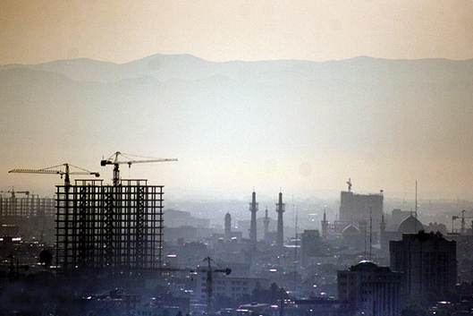 خوش نشینی هوای آلوده در مشهد