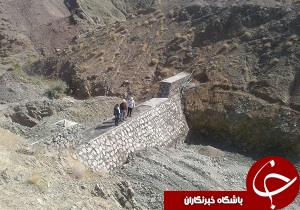 پیشرفت ۸۰ درصدی سازه سنگ وملات حوضه آبخیز سیوجان