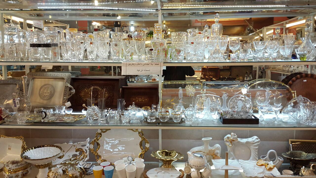 چینی و بلور ایرانی قابل رقابت با کالاهای خارجی