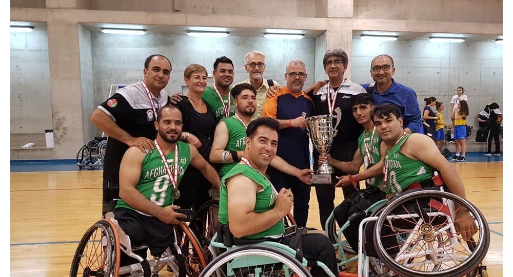 قهرمانی مقتدرانه تیم بسکتبال با ویلچر افغانستان در تورنمنت لبنان