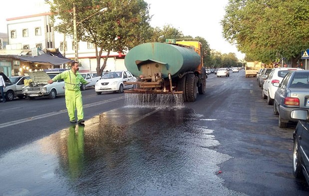 برگزاری مانور عملیاتی خدمات شهری در ایلام