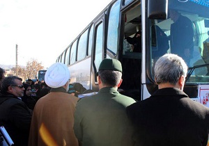۱۶۰ نفر از میبد راهی کربلا شدند