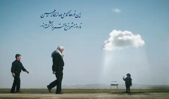 این نورها که می&zwnj;دمد از خانه حسین؛ تا روز حشر، نرخ قمر را شکسته&zwnj;اند