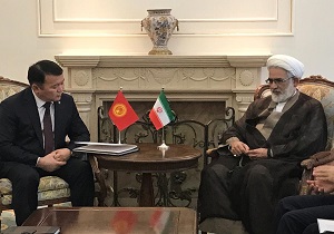 منتظری با دادستان کل جمهوری قرقیزستان دیدار کرد