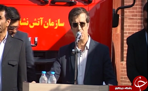 نردبان ۴۰ متری امداد و نجات در قم رونمایی شد