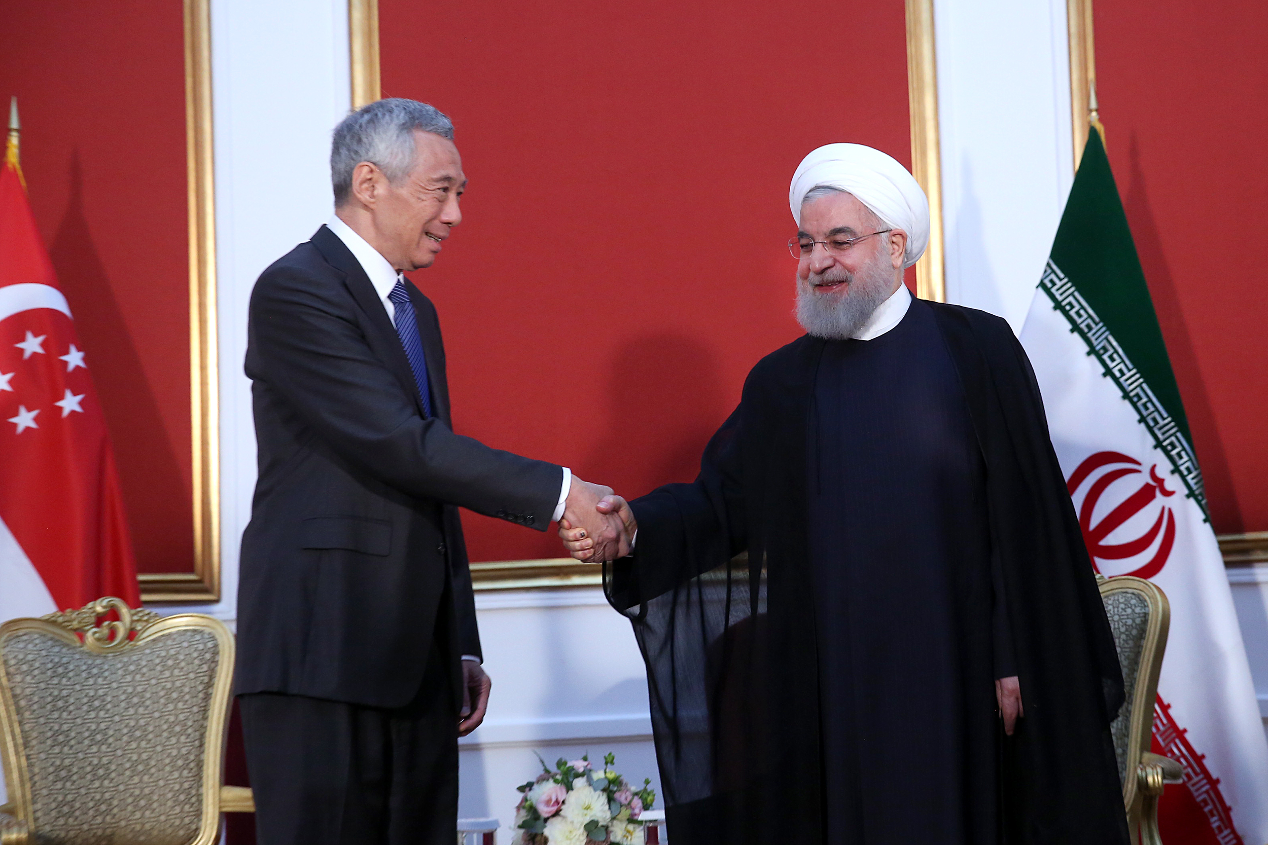 آقای روحانی با نخست وزیر سنگاپور دیدار کرد