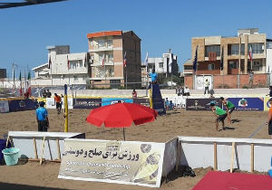 تور جهانی والیبال ساحلی بندرترکمن آغاز شد