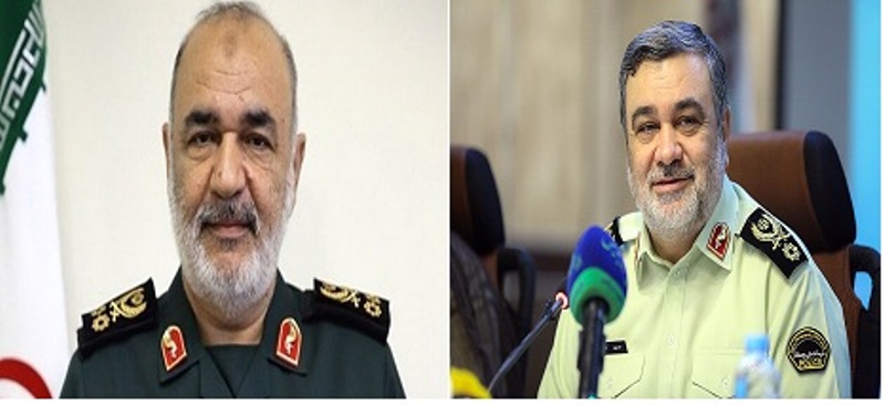 پیام تبریک سرلشکر سلامی به فرمانده ناجا