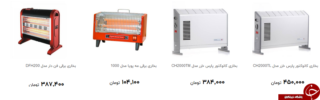 خرید بخاری برقی چقدر تمام می شود؟ + قیمت