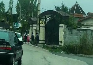 خیابانی خطرآفرین در نوشهر + فیلم