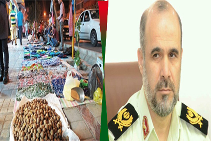 اجرای پرقدرت طرح جمع آوری دستفروشان و بساط گستران