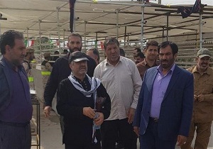 فرمانده قرارگاه فرهنگی و اجتماعی بقیةالله الاعظم وارد کرمانشاه شد