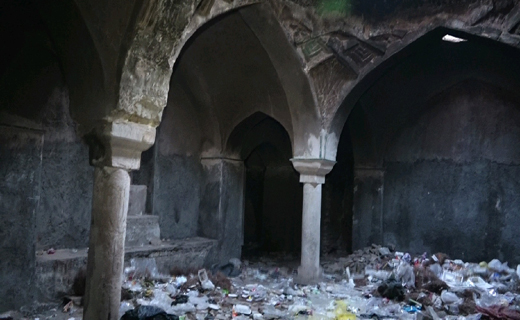 اثری ثبت ملی در کرمان پاتوق معتادان شده است