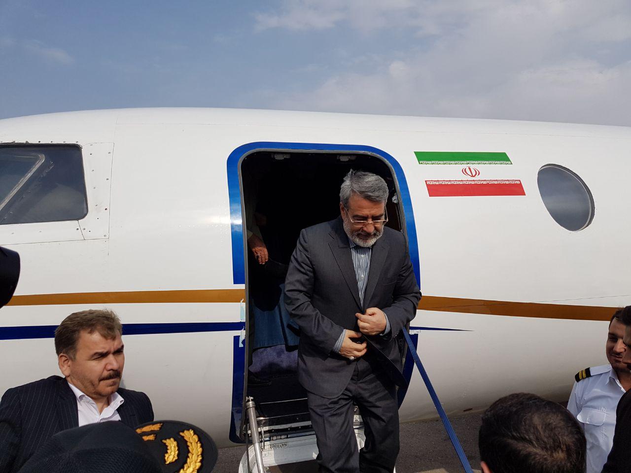 ورود وزیر کشور به مشهد